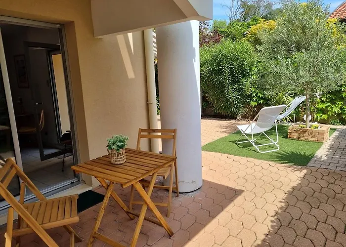 Arcachon, De Printemps - T2 Avec Jardin A 250m Des Plages - Fr-1-433-91 아르카숑